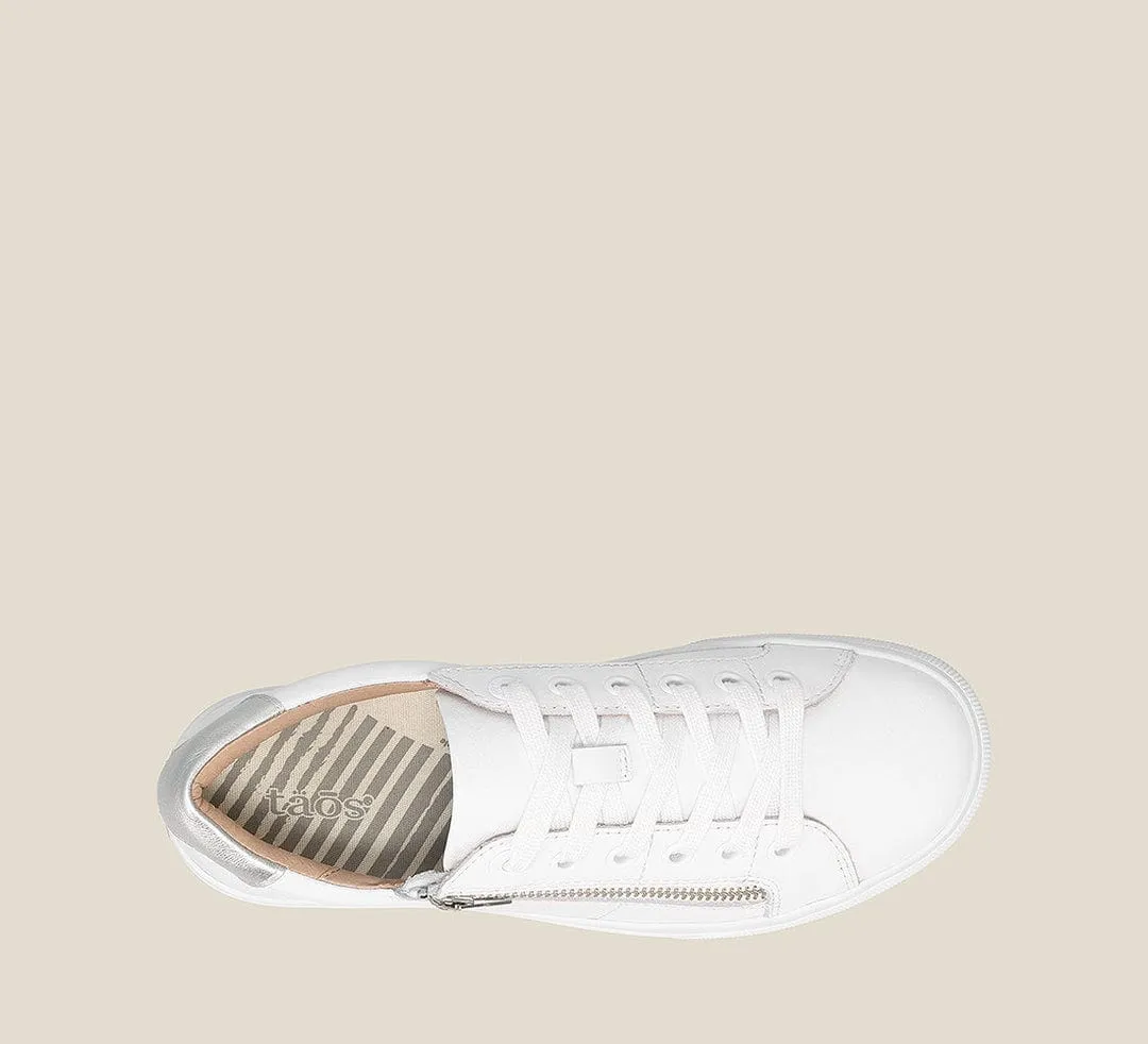 Taos Women's Z-Soul Lux Sneakers- White