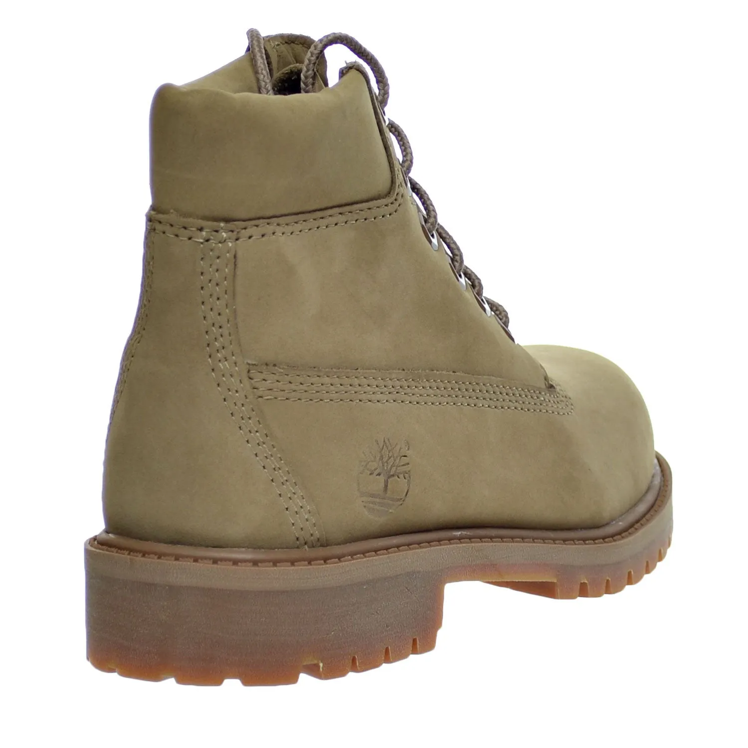 Timberland 6 Inch Premium Waterproof Little Kid's Boots Yellow Nubuck