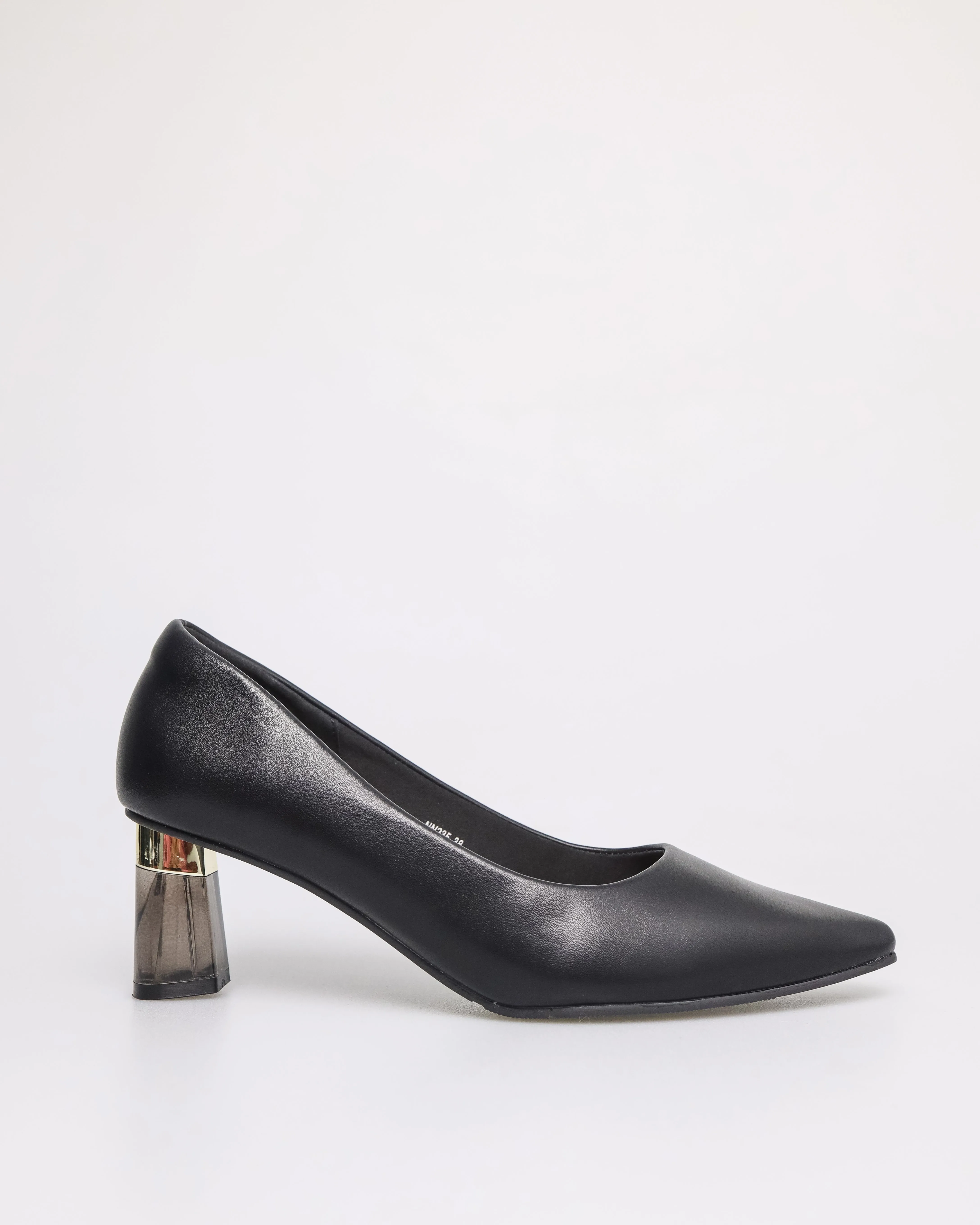 Tomaz NN235 Ladies Metallic Clear Heels