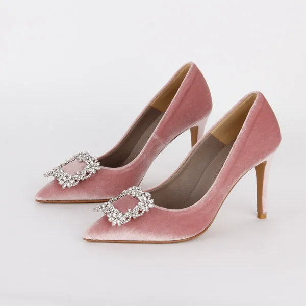 TRUE VELVET - high heels