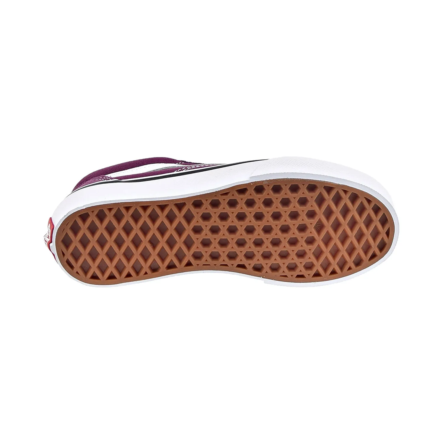 Vans Old Skool Kids' Shoes Grape Wine/True White