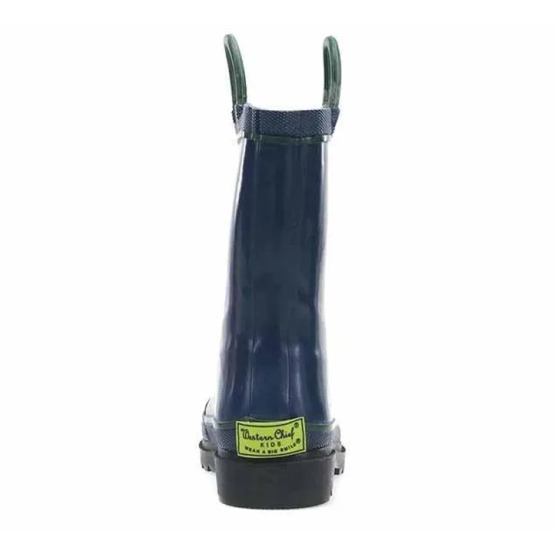 Western Chief Kids Fire Chief 2 Rain Boot - Navy