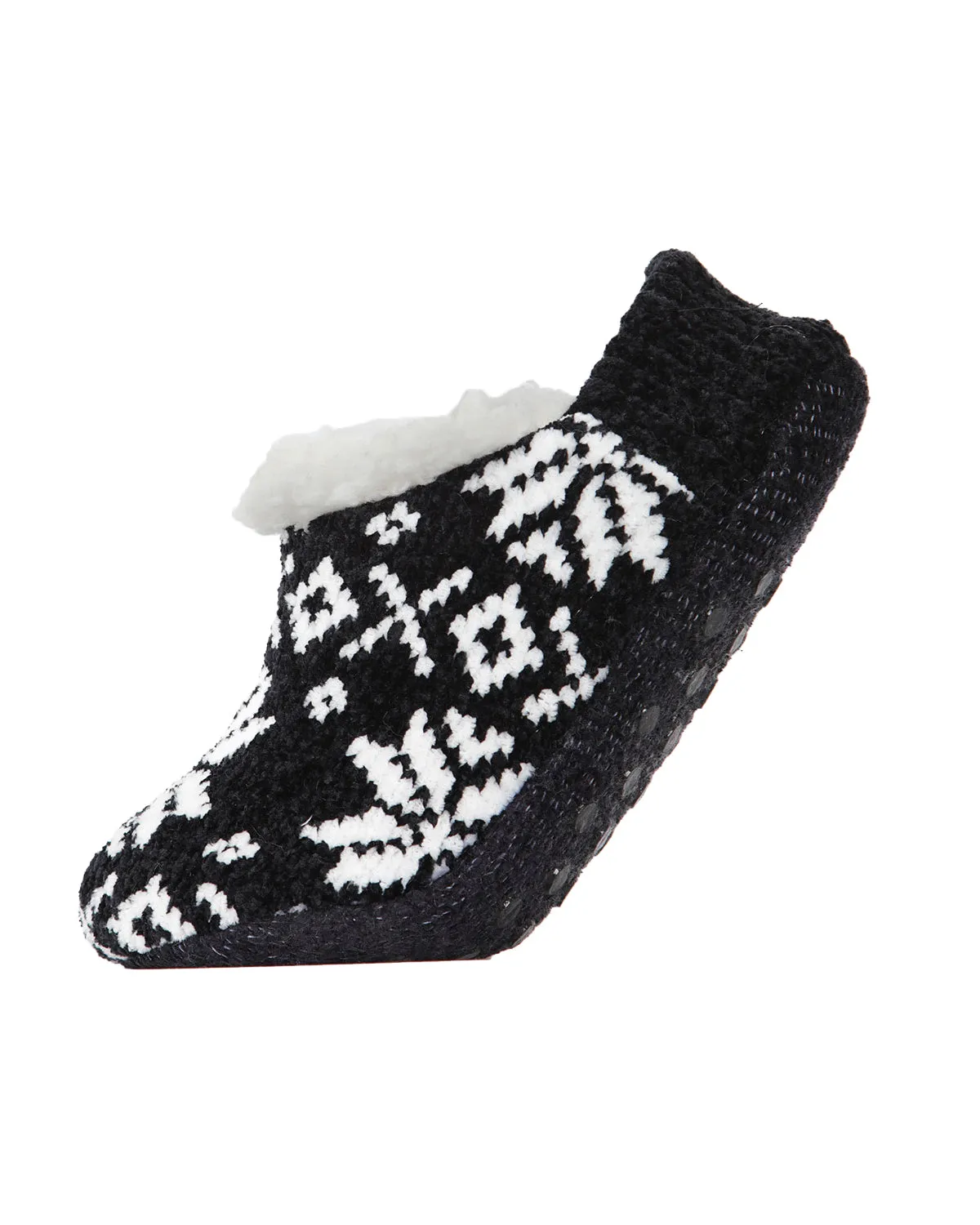 Women's XOXO Nordic Plush Lined Non-Skid Slippers