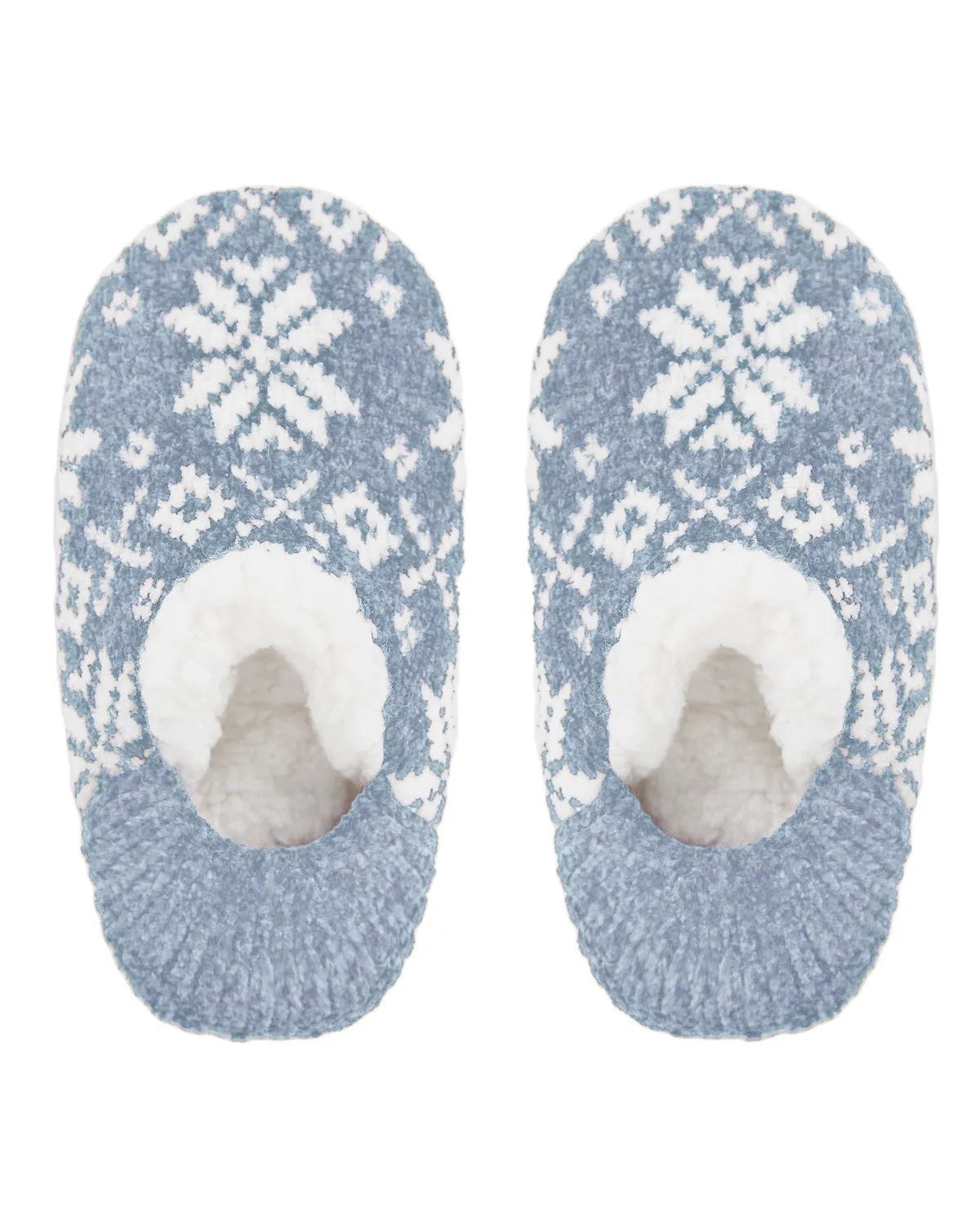 Women's XOXO Nordic Plush Lined Non-Skid Slippers