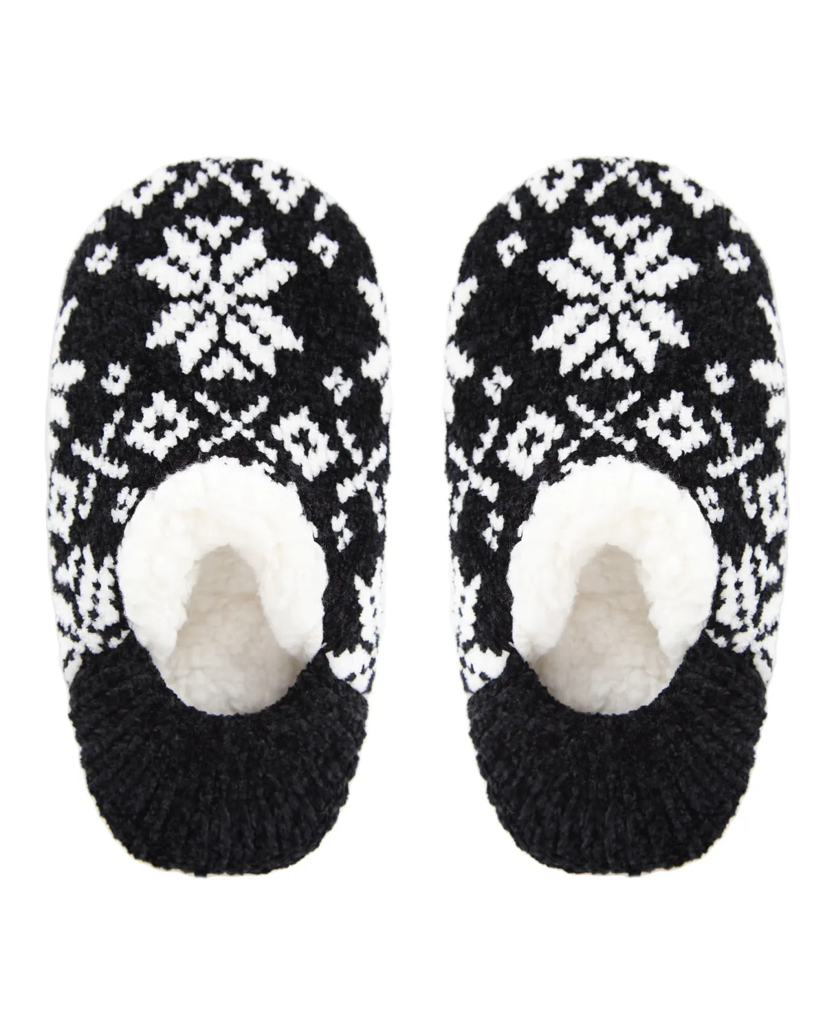 Women's XOXO Nordic Plush Lined Non-Skid Slippers